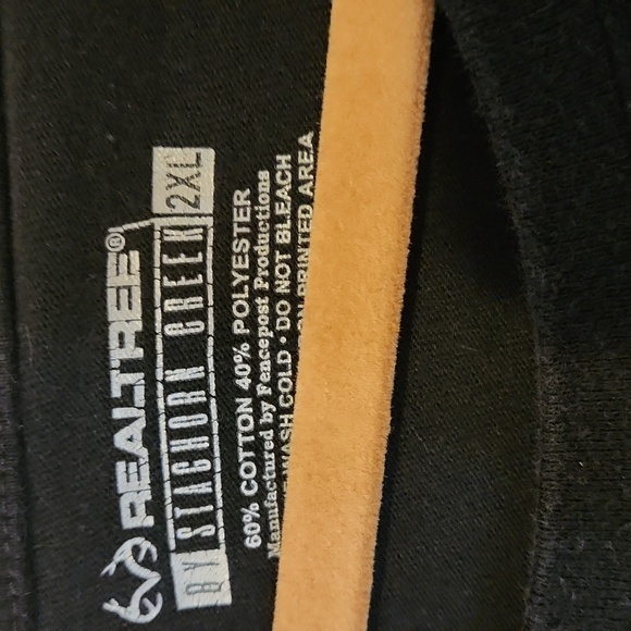 REALTREE LONG SLEEVE TEE SHIRT SIZE 2XL NWOT - Picture 4 of 5